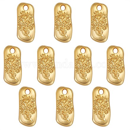 10Pcs Brass Pendants KK-SZ0004-94-1