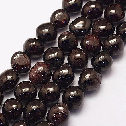 Natürlicher Granat Perlenstränge G-P279-24-B-1