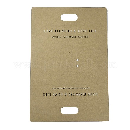 Kraft Paper Portable Flower Packing Bags ABAG-H102-A03-1