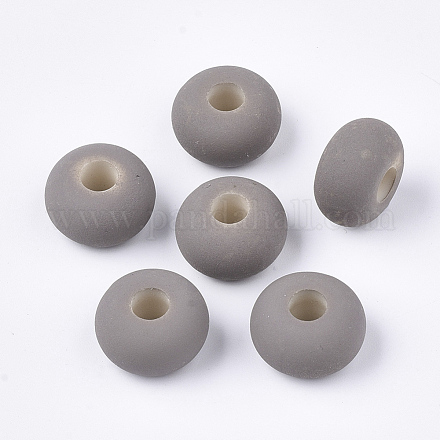 Perline europee acriliche in stile gommato OACR-T014-19C-1