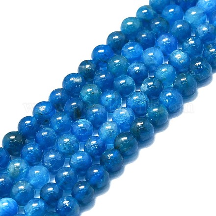 Natural Apatite Beads Strands G-K245-A03-02-1