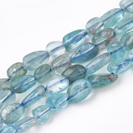 Chapelets de perles en apatite naturelle G-T107-09-1