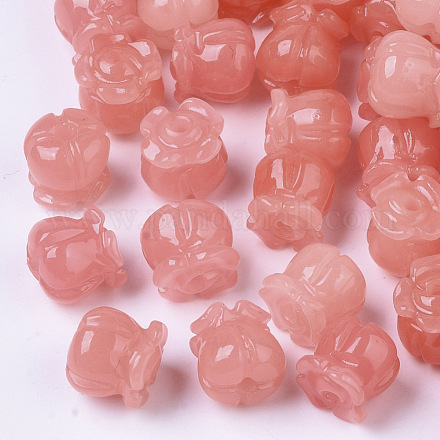 Synthetic Coral Beads X-CORA-R017-28-A03-1