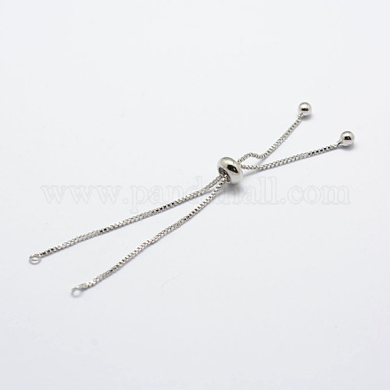 Fabrication de bracelet de chaîne en laiton d'électrodéposition de support KK-A142-018P-1