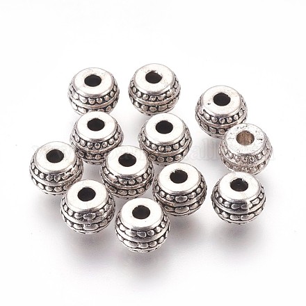 Tibetan Style Alloy Spacer Beads LF0883Y-NF-1