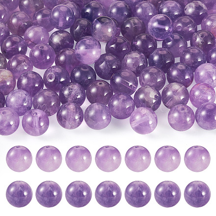 Natürlichen Amethyst Perlen Stränge&nbsp;G-TA0002-57A-1