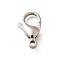 316 Stainless Steel Lobster Claw Clasps, Stainless Steel Color, 23x14x6mm, Hole: 3mm