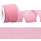 9.1M Burlap Lace Rolls, Burlap Ribbons For Craft Making, Pale Violet Red, 2-1/2 inch(63mm), about 9.95 Yards(9.1m)/Roll