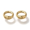 Brass Ring Charm Connectors, Bracelet Necklace End Loop Wire Protector, Cadmium Free & Lead Free, Real 24K Gold Plated, 5.5x2mm, Hole: 3mm