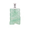 Natural Green Aventurine Pendants, Owl, 20mm