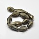 Natural Pyrite Nuggets Beads Strands G-F197-05-2