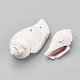 Natural Conch Shell Beads BSHE-Q030-01-2