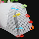 Feuille de toile de maille en plastique en forme de rectangle de bricolage PURS-PW0001-603A-3