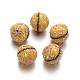 Round Handmade Indonesia Beads IPDL-L001-02A-2