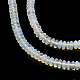 Rondelle Opalite Perlenstränge X-G-Q447-22-3