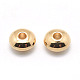 Rondelle Brass Beads KK-L112E-01-2