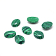 Cabochons en pierre gemme malachite synthétique&nbsp;G-T020-18x25mm-21-1