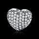 925 Sterling Silver Cubic Zirconia European Beads STER-BB16505-2