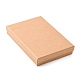 Kraft Paper Box CON-WH0009-02-3