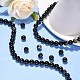 Chapelets de perles en agate à rayures naturelles/agates à bandes G-G391-8mm-01-6