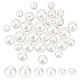 Pandahall Elite 30 pièces 3 tailles de perles de coquillage BSHE-PH0001-21-1