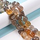Natural Grey Agate Beads Strands G-A208-03-2