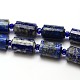 Natural Lapis Lazuli Column Beads Strands G-E251-17-2