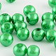 ABS Plastic Imitation Pearl Round Beads SACR-S074-6mm-A74-1