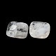 Cabochon di vetro pietra anguria G-G075-08-2