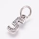 Thai 925 Sterling Silver Charms STER-G018-23A-1