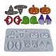 Stampi in silicone con ciondolo a tema halloween fai da te DIY-I102-04-1
