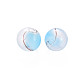 Cuentas de globo de vidrio soplado hechas a mano transparentes X-GLAA-T012-33B-06-2