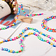 Craftdady handgemachte Polymer-Ton-Perlen-Stränge CLAY-CD0001-03B-5