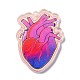 Valentine's Day Opaque Printed Acrylic Pendants for Earrings Making MACR-M037-01D-2