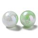 Two Tone Opaque Acrylic Beads SACR-P024-01A-W03-2