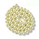 Eco-Friendly Glass Pearl Bead Strands X-HY-A008-8mm-RB003-2