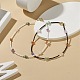 2Pcs 2 Style Natural Mixed Gemstone Chips & Glass Seed Beaded Necklaces Set for Women NJEW-TA00051-2
