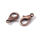 Zinc Alloy Lobster Claw Clasps FIND-FS0001-75R-3