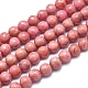 Chapelets de perles en rhodonite naturelle G-D0001-02-10mm-2