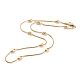 304 inox serpent ronde colliers de chaîne STAS-G244-84G-1