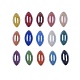 Cabochon in porcellana fatti a mano placcati perlati di 15 colore PORC-JP0001-02-C-4