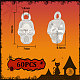 Unicraftale 60 pièces pendentifs en alliage d'halloween FIND-UN0002-50P-3