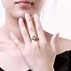 Laiton magnifique anneaux zircone cubique fleur de doigts pour les femmes RJEW-BB04155-C-7P-5