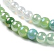 Brins de perles de verre électrolytiques transparents X-GLAA-P056-4mm-B04-3