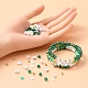 Kit per la creazione di braccialetti con lettere fai da te e imitazione di perle e perline heishi DIY-YW0005-23A-6