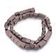 Electroplate Non-magnetic Synthetic Hematite Bead Strands G-I208-13F-2