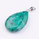 Natural & Synthetic Mixed Gemstone Pendants G-S045-9-B-2