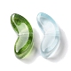 Perles en verre transparentes GLAA-O023-25-3