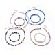 Set di braccialetti e collane elasticizzati perline heishi SJEW-JS01103-1