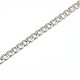 304 Stainless Steel Curb Chain/Twisted Chain Necklace Making X-STAS-A028-N122P-2